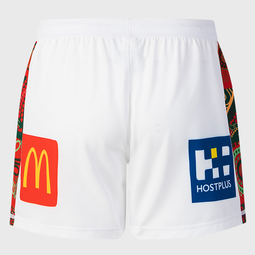 Classic Rabbitohs NRL Indigenous Rugby Shorts 2026
