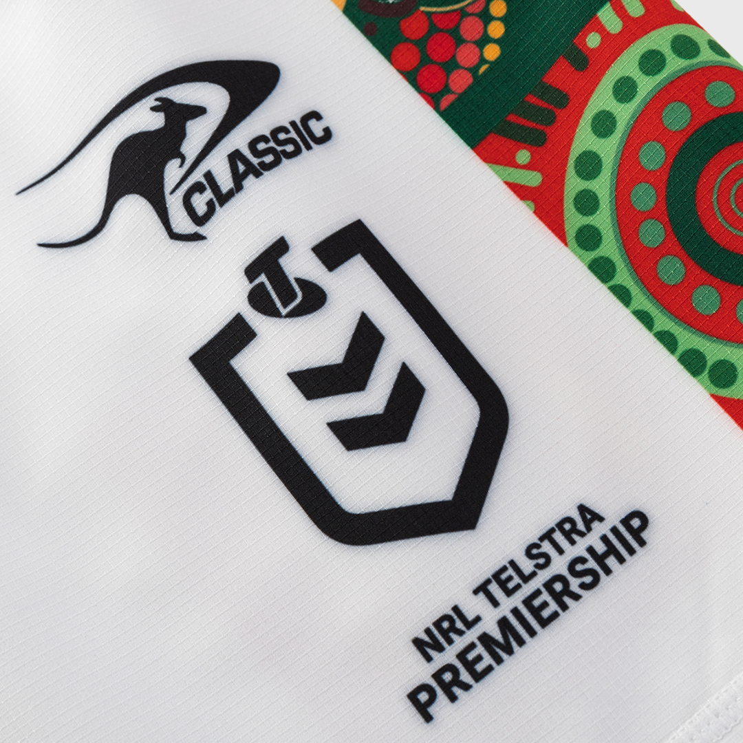 Classic Rabbitohs NRL Indigenous Rugby Shorts 2026