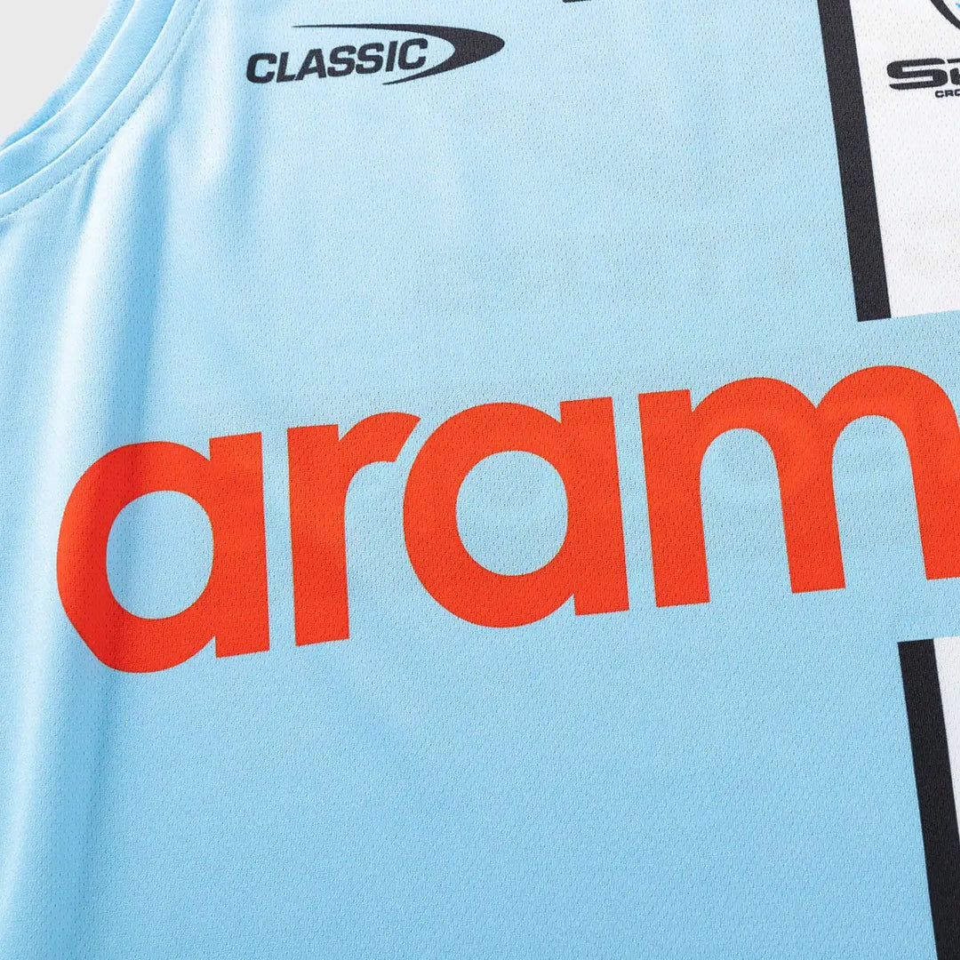 Classic Cronulla-Sutherland Sharks NRL Training Singlet 2026 - Rugbystuff.com