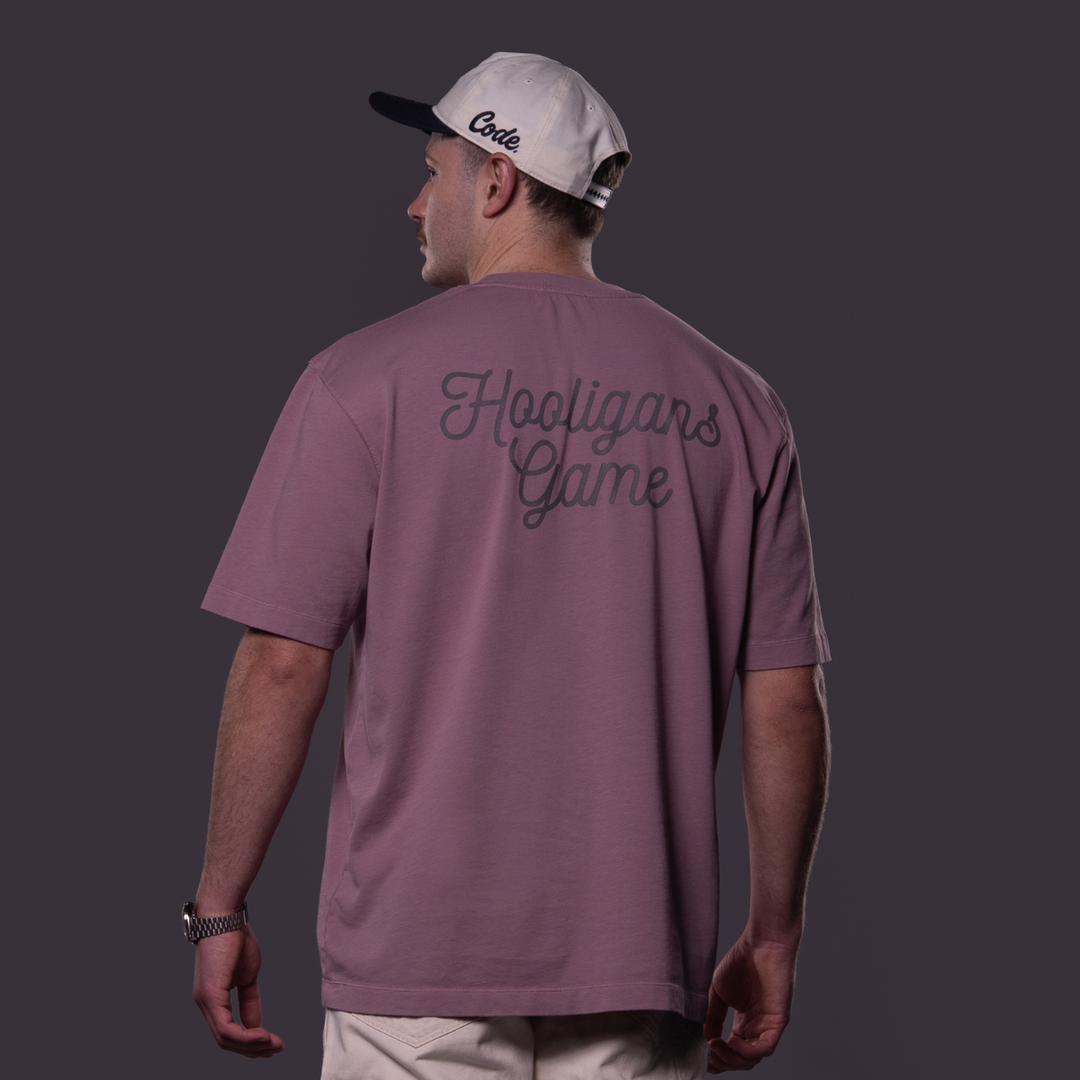 Code Fifteen Hooligans Game Tee Pale Pink