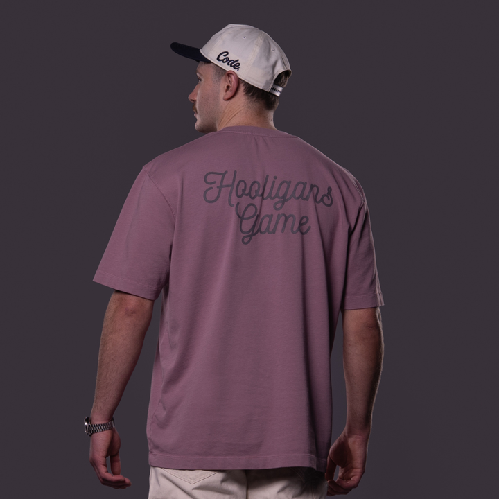 Code Fifteen Hooligans Game Tee Pale Pink