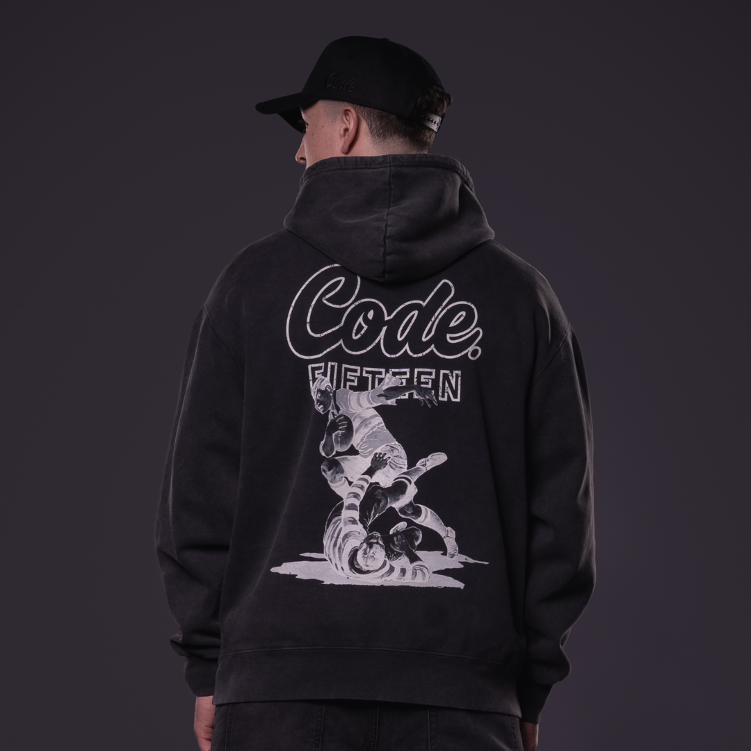 Code Fifteen Match Day Hoody Black Fade