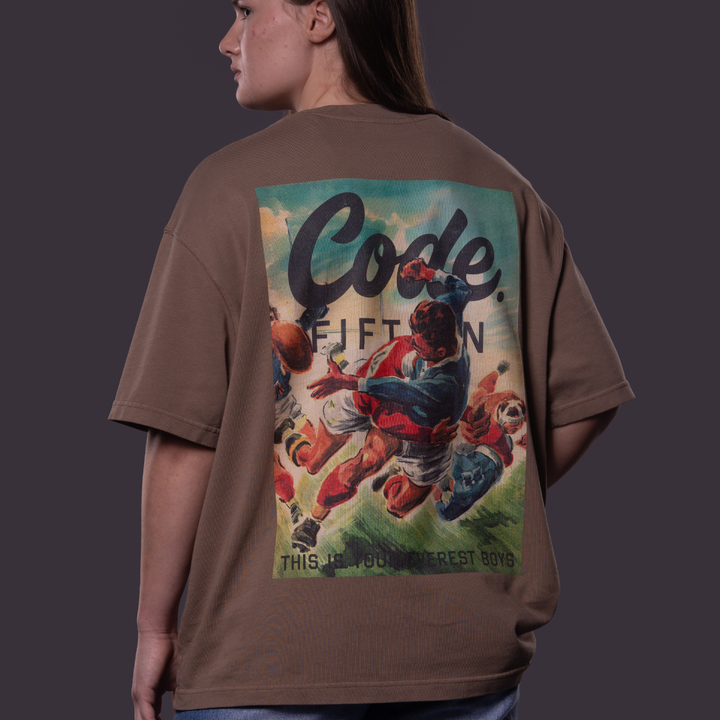 Code Fifteen Oversized Your Everest Tee Brown