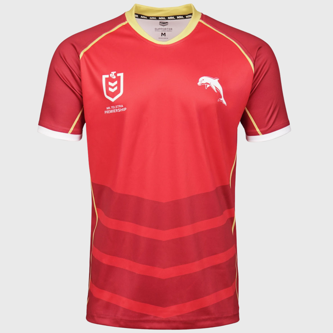 Redcliffe Dolphins NRL Supporters Rugby Shirt 2026 - Rugbystuff.com