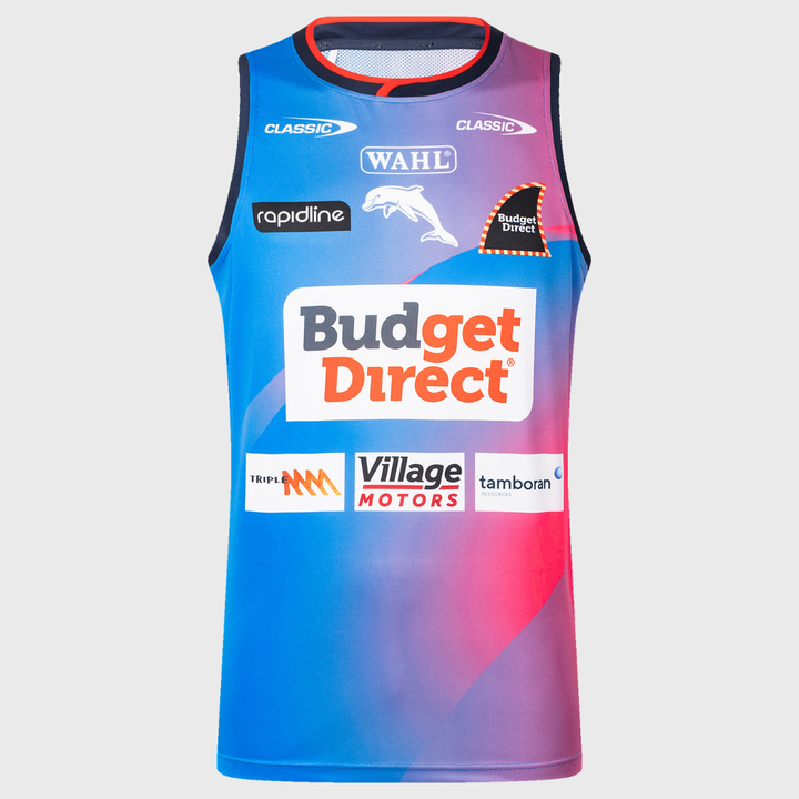 Classic Dolphins NRL Training Singlet 2026