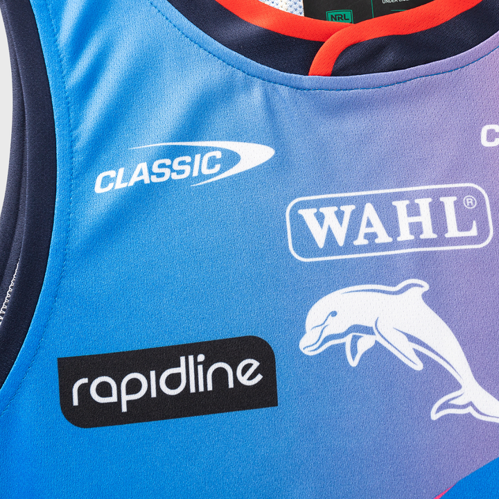 Classic Dolphins NRL Training Singlet 2026