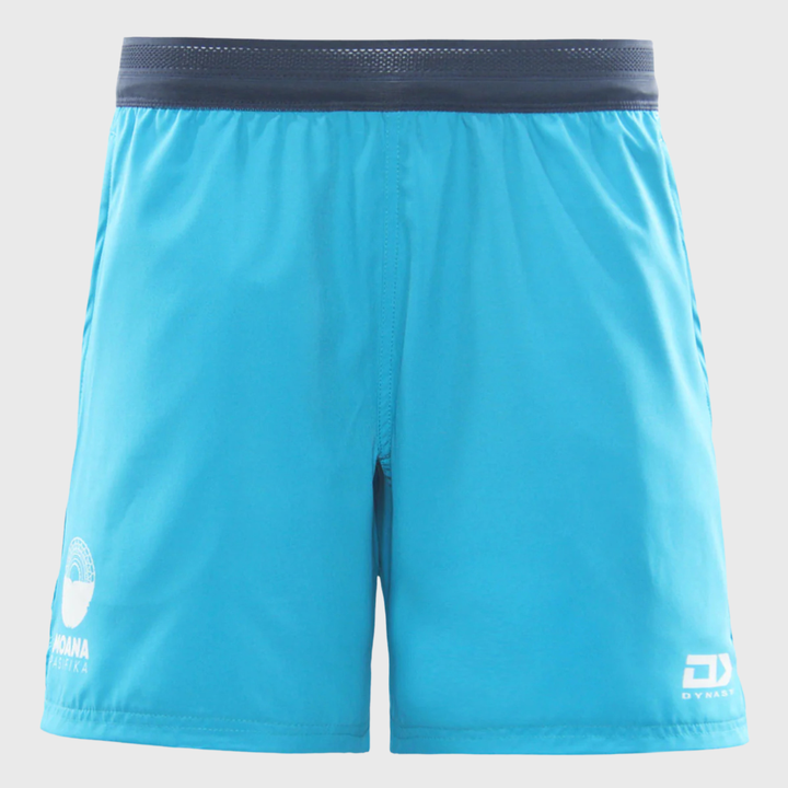 Dynasty Moana Pasifika Training Gym Shorts Teal - Rugbystuff.com