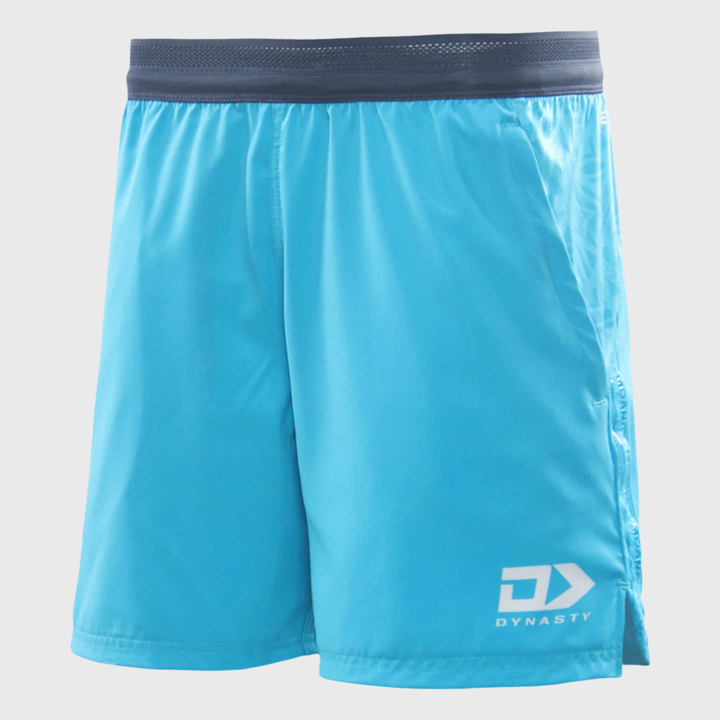 Dynasty Moana Pasifika Training Gym Shorts Teal - Rugbystuff.com