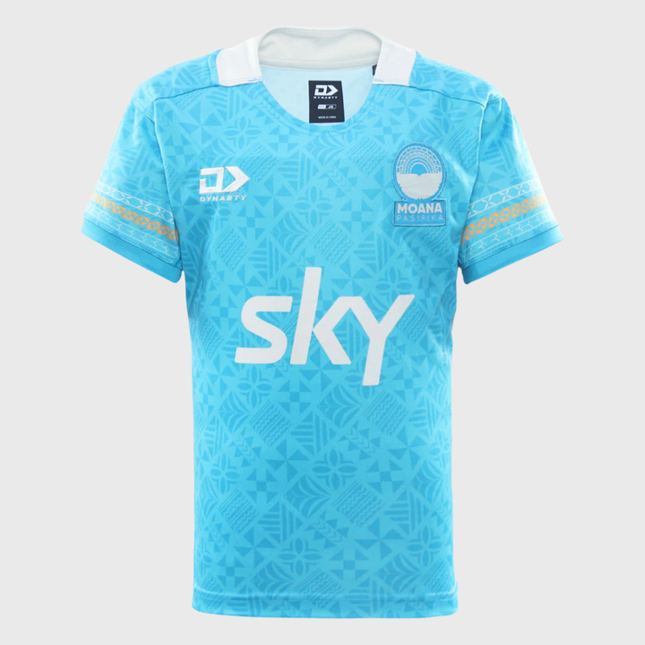 Dynasty Moana Pasifika Kid's Home Replica Rugby Shirt 2026