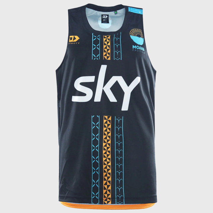 Dynasty Moana Pasifika Training Singlet Black