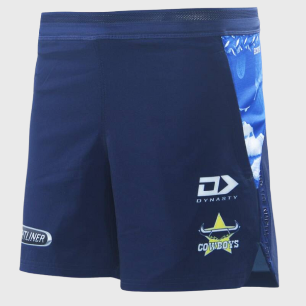Dynasty North Queensland Cowboys Training Gym Shorts Navy