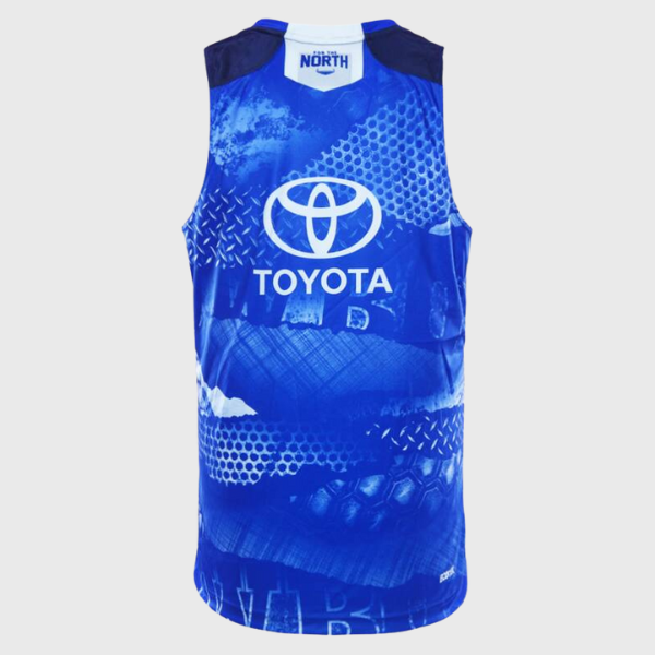 Dynasty North Queensland Cowboys Training Singlet Blue