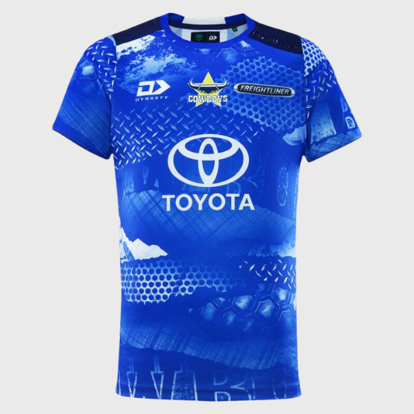 Dynasty North Queensland Cowboys Training Tee Blue