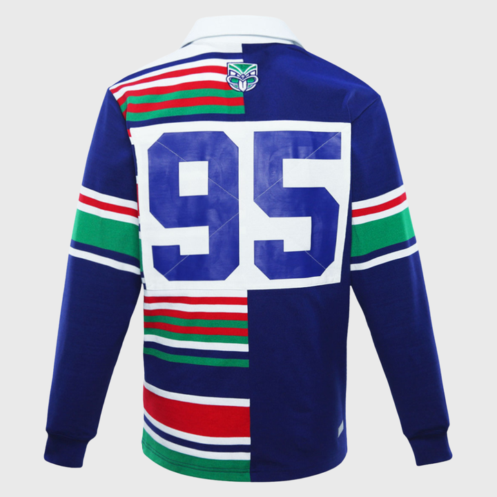 Dynasty NZ Warriors Long Sleeve Heritage Rugby Jersey 2026