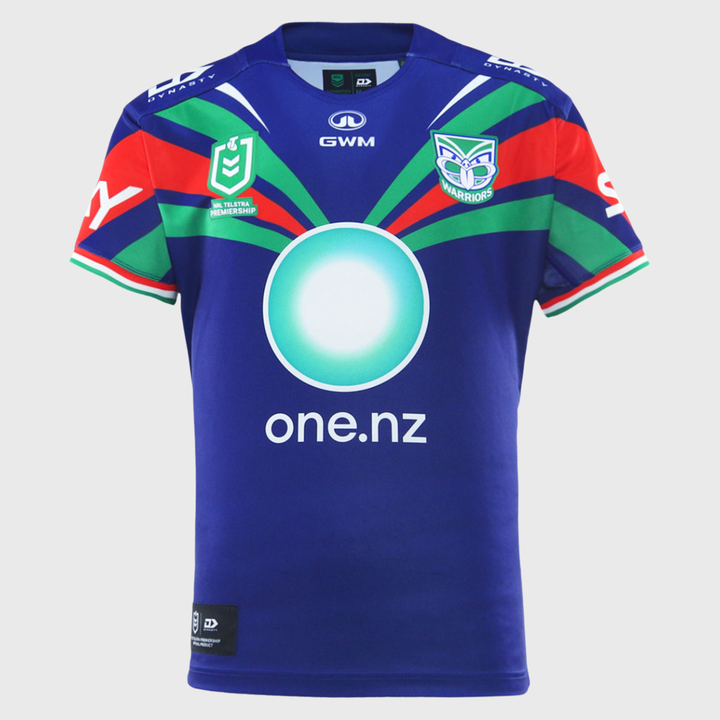 Dynasty NZ Warriors Home Replica Rugby Shirt 2026