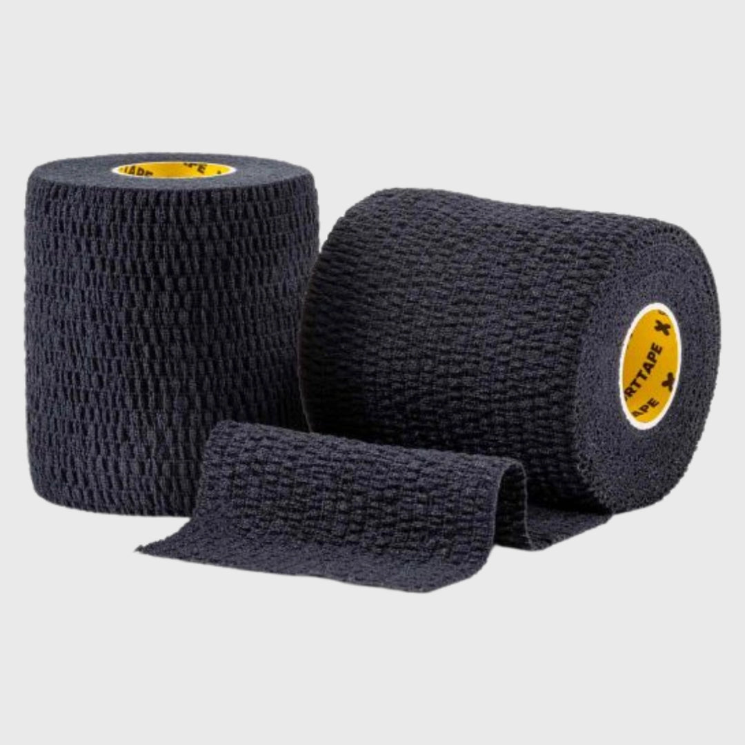 SportTape EAB Tape Black 7.5cm x 6.9m - Rugbystuff.com