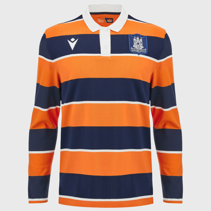 Macron Edinburgh Euro Long Sleeve Rugby Shirt 2026/27