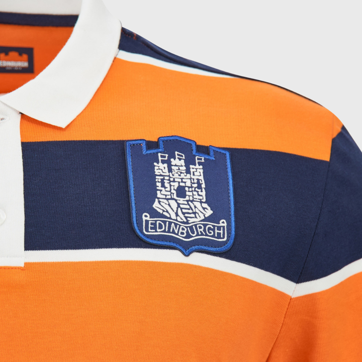 Macron Edinburgh Euro Long Sleeve Rugby Shirt 2026/27