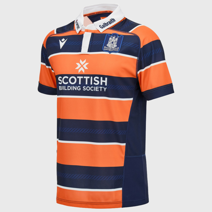 Macron Edinburgh Kid's Euro Replica Rugby Shirt 2026/27