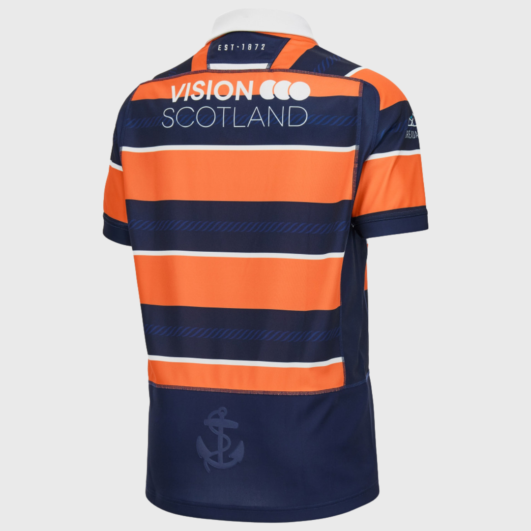 Macron Edinburgh Kid's Euro Replica Rugby Shirt 2026/27