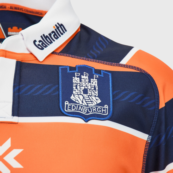 Macron Edinburgh Kid's Euro Replica Rugby Shirt 2026/27