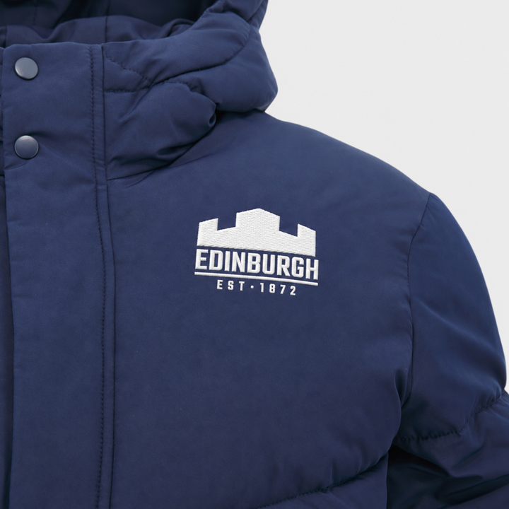Macron Edinburgh Rugby 3/4 Length Padded Jacket 2026/27