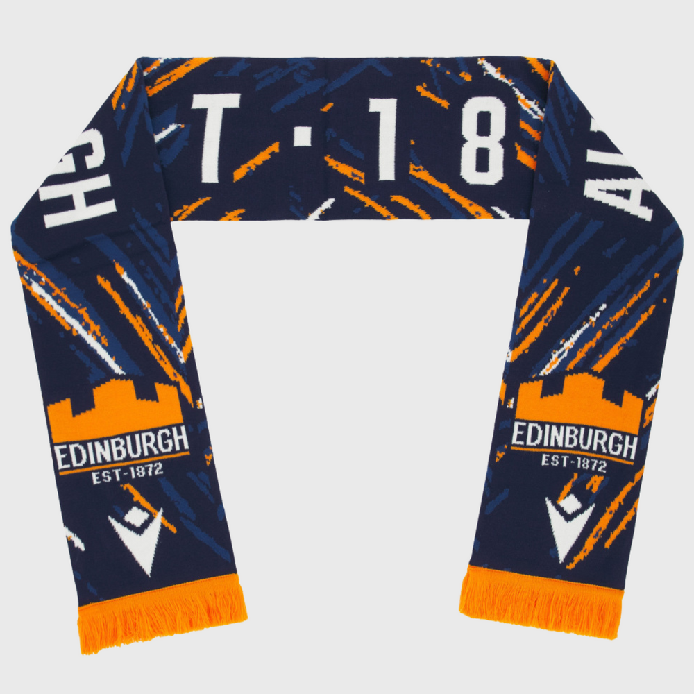Macron Edinburgh Rugby Scarf 2025/26 - Rugbystuff.com