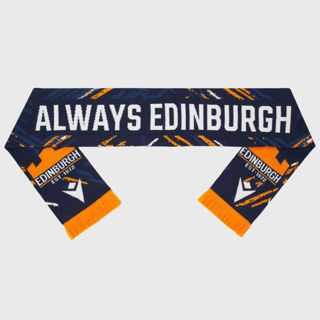 Macron Edinburgh Rugby Scarf 2025/26 - Rugbystuff.com