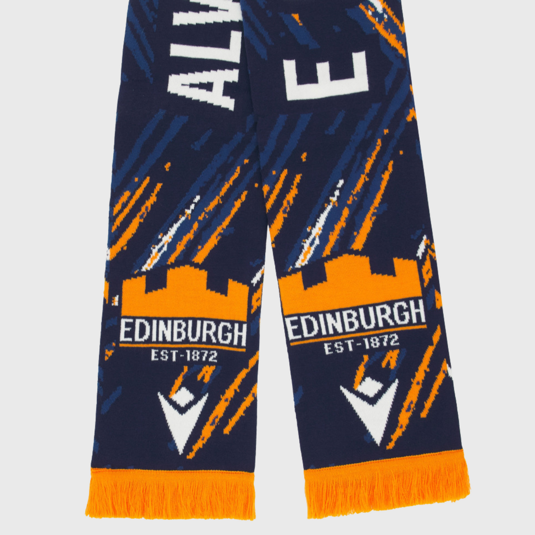 Macron Edinburgh Rugby Scarf 2025/26 - Rugbystuff.com