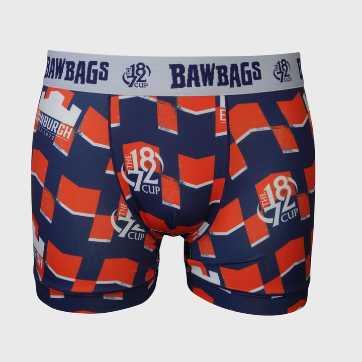 Bawbags Edinburgh Rugby Cool De Sacs 1872 Cup Boxer Shorts