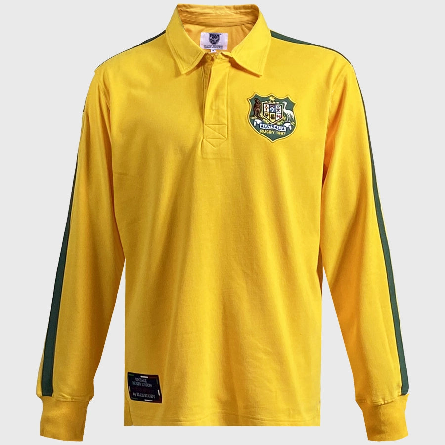 Ellis Rugby Australia Vintage Long Sleeve Rugby Jersey - Rugbystuff.com