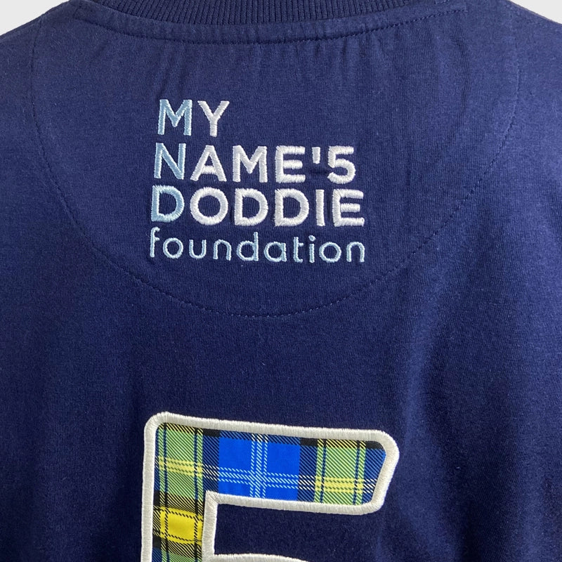 Ellis Rugby Doddie Weir Tartan Cotton Tee - Rugbystuff.com