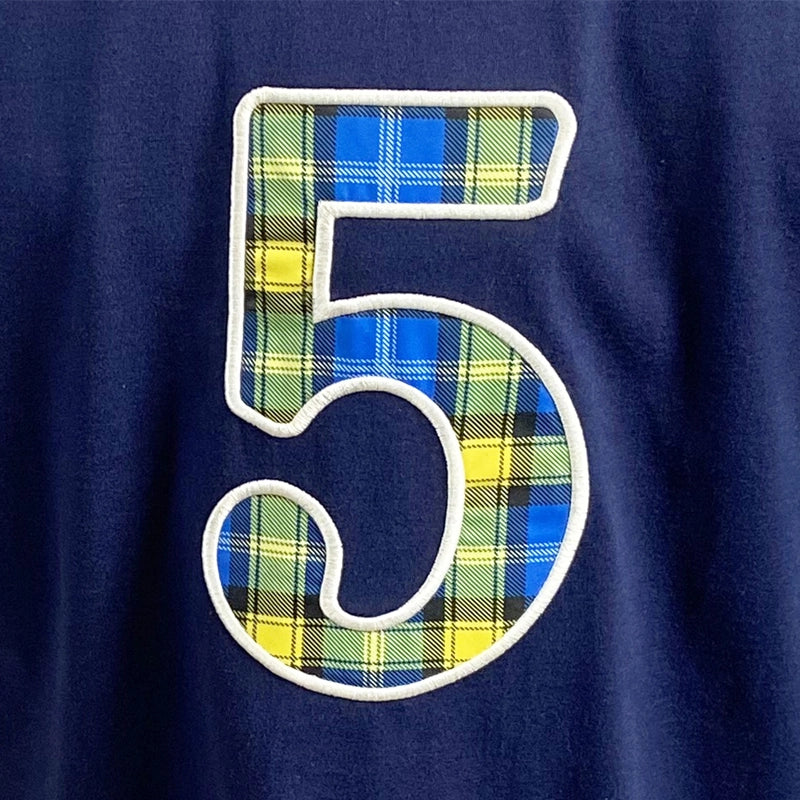 Ellis Rugby Doddie Weir Tartan Cotton Tee - Rugbystuff.com