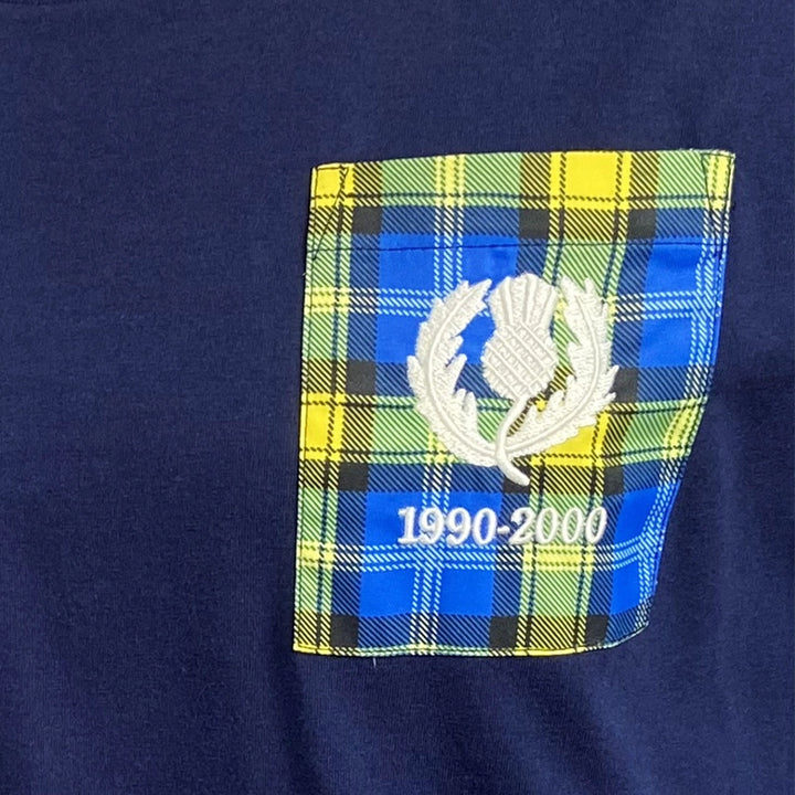 Ellis Rugby Doddie Weir Tartan Cotton Tee - Rugbystuff.com