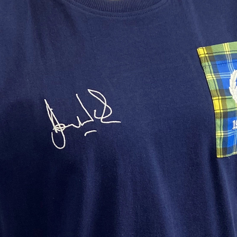 Ellis Rugby Doddie Weir Tartan Cotton Tee - Rugbystuff.com