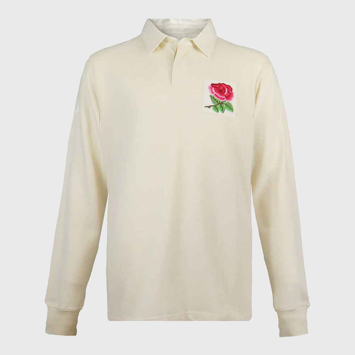 Ellis Rugby England Vintage Long Sleeve Rugby Jersey - Rugbystuff.com