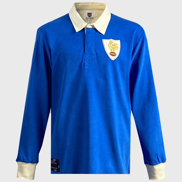 Ellis Rugby France Vintage Long Sleeve Rugby Jersey - Rugbystuff.com