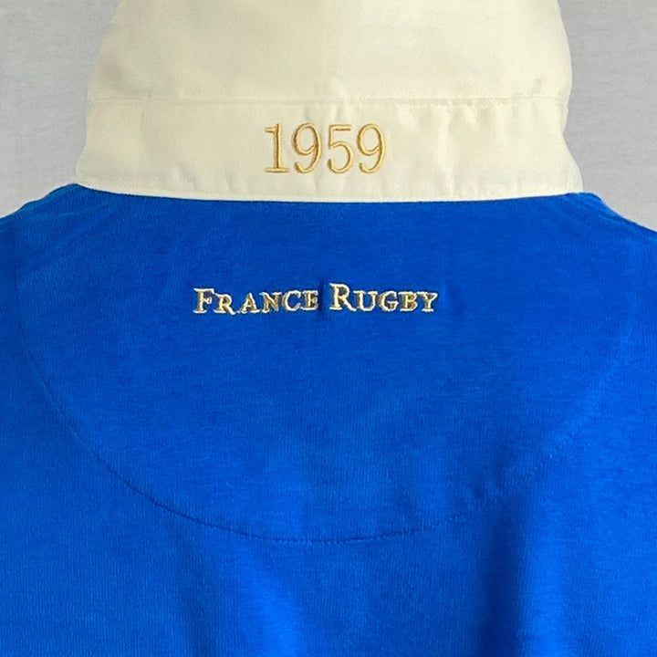 Ellis Rugby France Vintage Long Sleeve Rugby Jersey - Rugbystuff.com