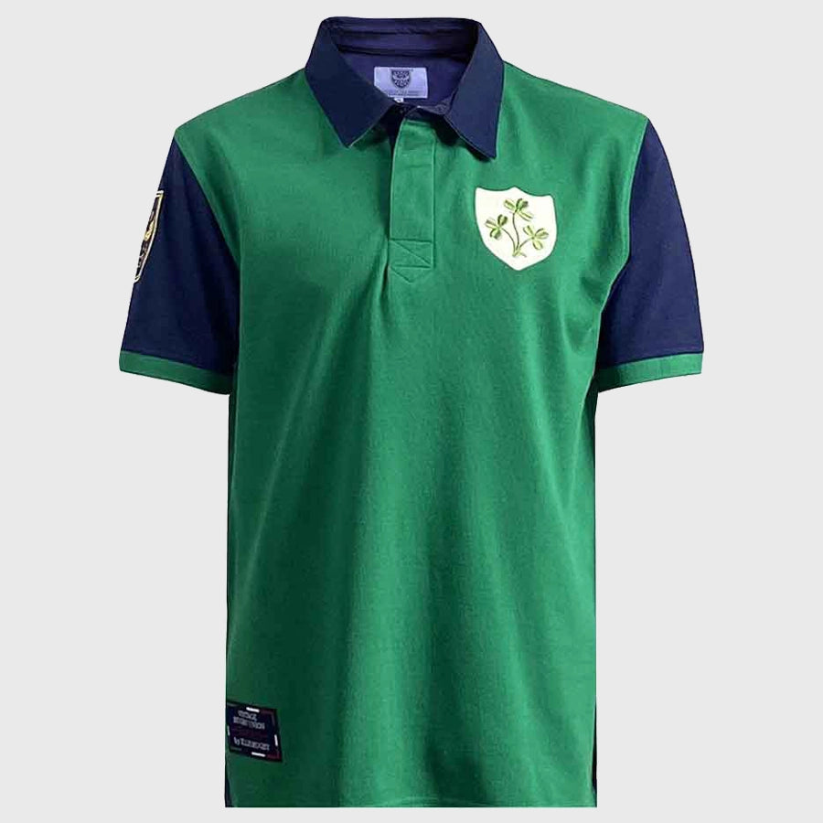 Ellis Rugby Ireland 1948 Grand Slam Rugby Polo Shirt - Rugbystuff.com