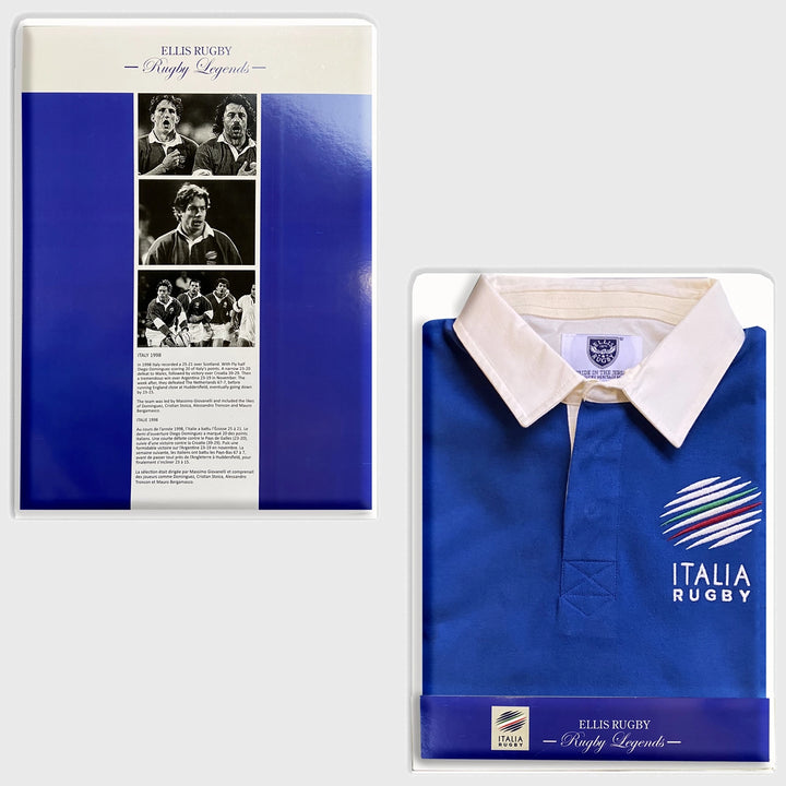 Ellis Rugby Italy Vintage Long Sleeve Rugby Jersey - Rugbystuff.com