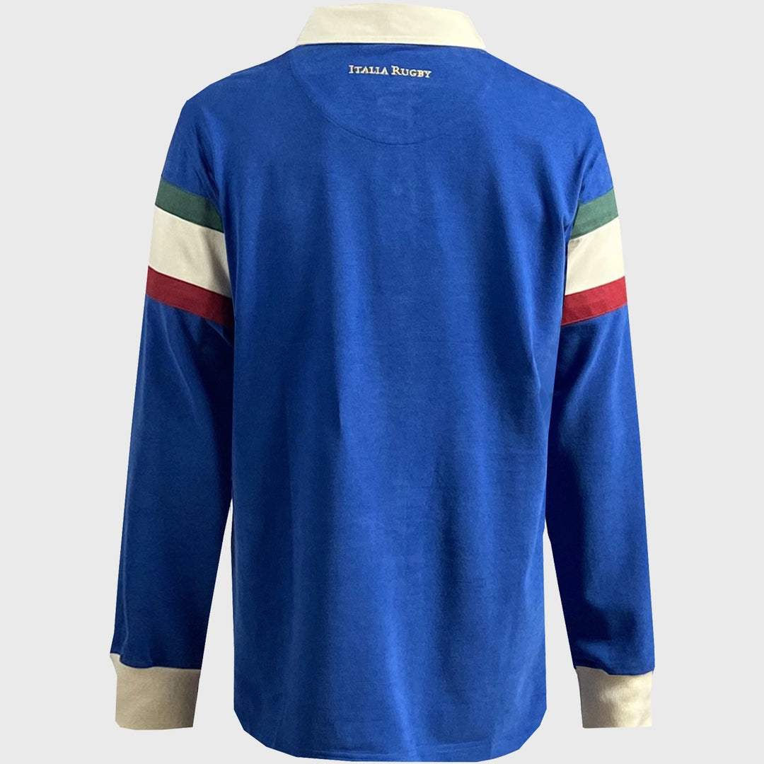 Ellis Rugby Italy Vintage Long Sleeve Rugby Jersey - Rugbystuff.com