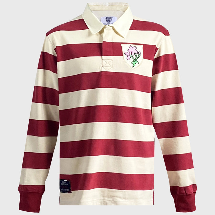 Ellis Rugby Japan Vintage Long Sleeve Rugby Jersey - Rugbystuff.com