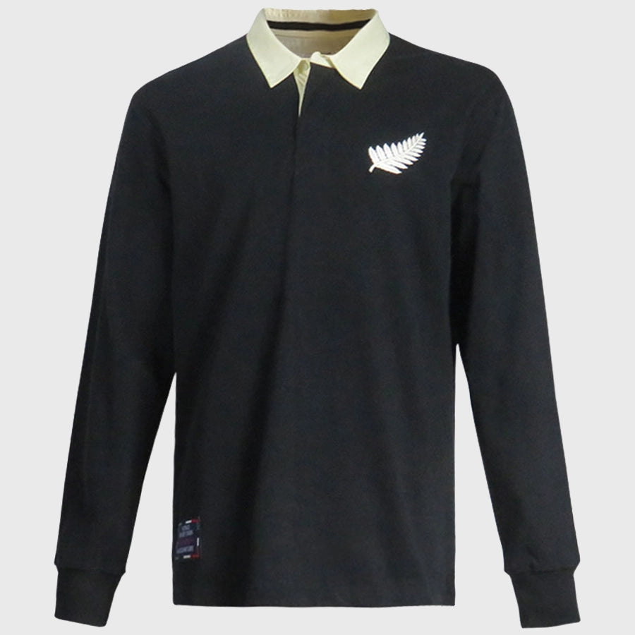Ellis Rugby New Zealand Vintage Long Sleeve Rugby Jersey - Rugbystuff.com