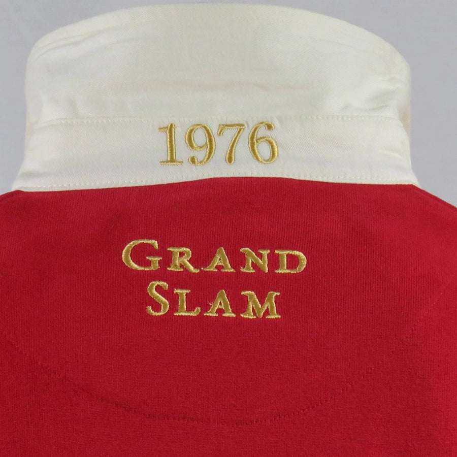 Ellis Rugby Wales 1976 Grand Slam Vintage Long Sleeve Rugby Jersey - Rugbystuff.com