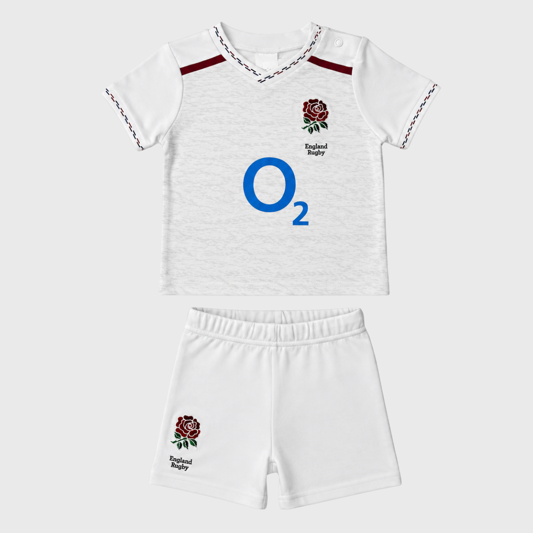 Brecrest England Rugby Home Baby Rugby Kit 2026/27