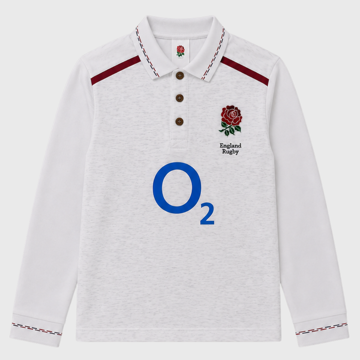 Brecrest England Rugby Home Baby Rugby Shirt 2026/27