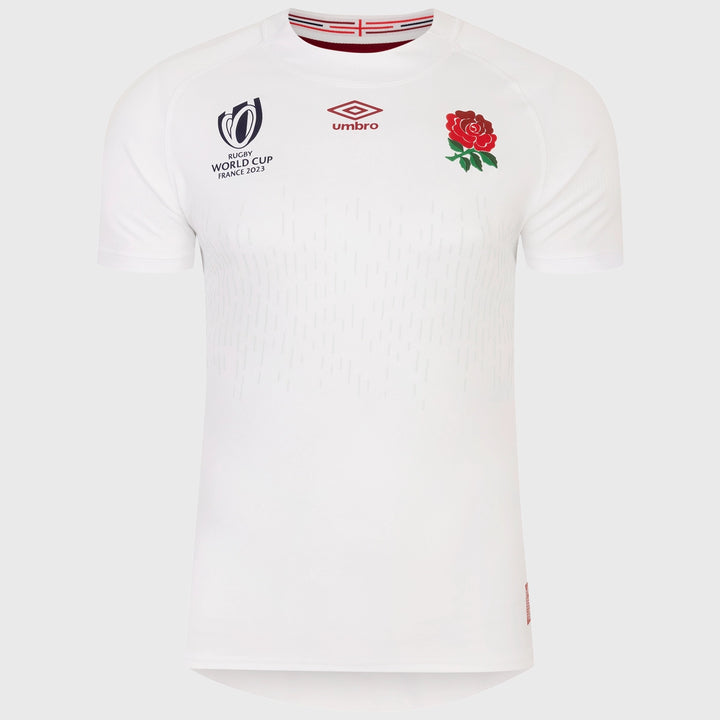 Umbro England Rugby World Cup 2023 Men's Home Pro Shirt - Rugbystuff.com