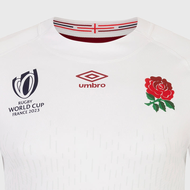 Umbro England Rugby World Cup 2023 Men's Home Pro Shirt - Rugbystuff.com