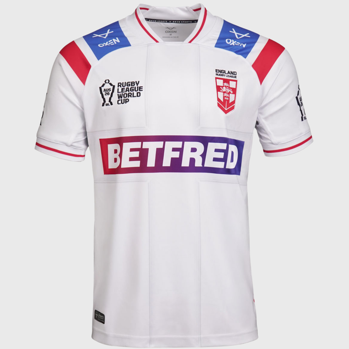 Oxen England Rugby League World Cup 2026 Replica Shirt