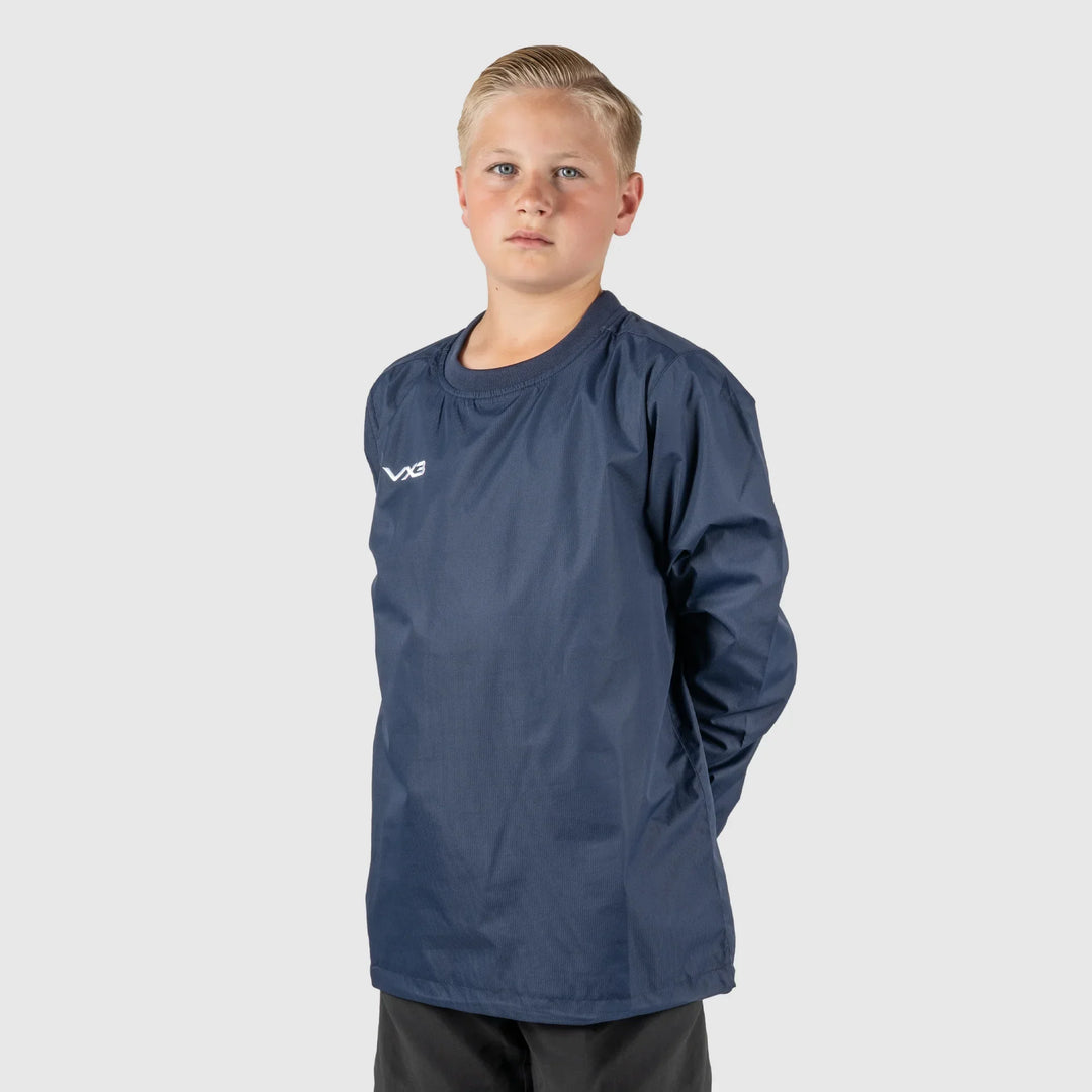 VX3 Primus Contact Top Kids Navy - Rugbystuff.com